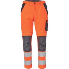 Pánské HI-VIS pracovní kalhoty MAX VIVO HV Cerva oranžová