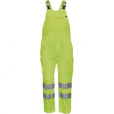 Pánské HI-VIS pracovní kalhoty s laclem GANDIA Cerva žlutá