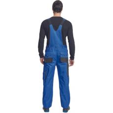 Pánské pracovní kalhoty s laclem HANS Fridrich & Fridrich r.modrá/antracit