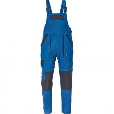 Pánské pracovní kalhoty s laclem MAX NEO Cerva modrá