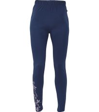 Dámské legíny YOWIE NEW CRV navy/sv.fialová