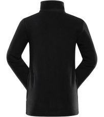 Dětská fleece mikina SIUSO 2 ALPINE PRO černá