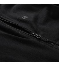 Dětská fleece mikina SIUSO 2 ALPINE PRO černá