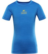 Dětské funkční triko BASIKO ALPINE PRO cobalt blue