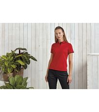 Dámské funkční polo triko PR619 Premier Workwear Red -ca. Pantone 200