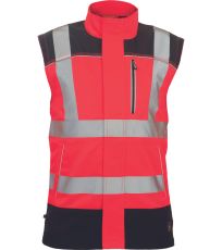 Pánská pracovní bunda HI-VIS KNOXFIELD HVPS Cerva červená