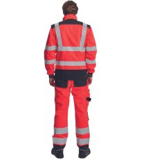 Pánská pracovní bunda HI-VIS KNOXFIELD HVPS Cerva červená