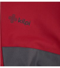 Dětské softshellové kalhoty RIZO-J KILPI Červená