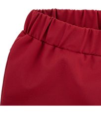 Dětské softshellové kalhoty RIZO-J KILPI Červená