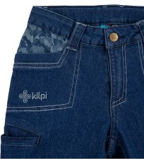 Dětské bavlněné kalhoty DANNY-JB KILPI Tmavě modrá
