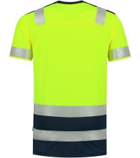 Tričko unisex T-Shirt High Vis Bicolor Tricorp fluorescenční žlutá