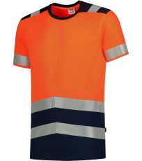 Tričko unisex T-Shirt High Vis Bicolor Tricorp fluorescenční oranžová