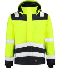 Unisex pracovní bunda Midi Parka High Vis Bicolor Tricorp fluorescenční žlutá