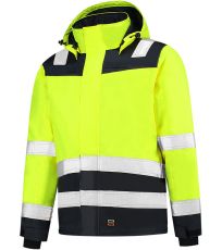 Unisex pracovní bunda Midi Parka High Vis Bicolor Tricorp fluorescenční žlutá