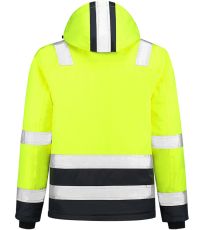 Unisex pracovní bunda Midi Parka High Vis Bicolor Tricorp fluorescenční žlutá