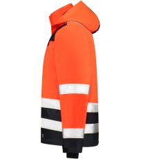 Unisex pracovní bunda Midi Parka High Vis Bicolor Tricorp fluorescenční oranžová
