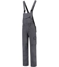 Pracovní kalhoty s laclem unisex Dungaree Overall Industrial Tricorp convoy gray