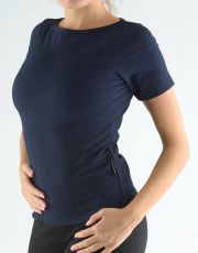 Tričko lodní výstřih 98023P GINA lékořice