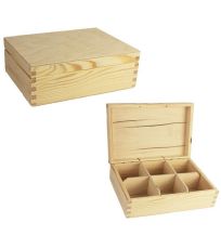 Dřevěná krabička na čaj 097037 MOREX