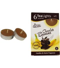 Svíčka čajová CHOCOLATE BANANA 6ks MSC-TL1007 MOREX