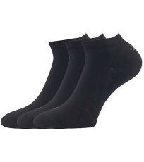 Sportovní bambusové ponožky - 3 páry Beng Voxx černá