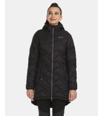 Dámský zimní kabát - větší velikosti LEILA-W KILPI Černá
