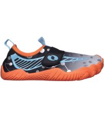 Dětské boty do vody CORKY LOAP black/orange