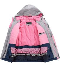 Dětská lyžařská bunda SARDARO 4 ALPINE PRO pink glo