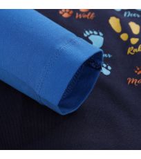 Dětské triko s dlouhým rukávem TOWERO 4 ALPINE PRO mood indigo