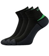 Unisex sportovní ponožky - 3 páry Aston silproX Voxx černá