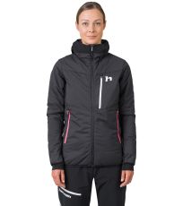 Dámská zateplovací hybridní bunda NAVA HOODY HANNAH anthracite