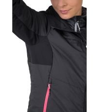 Dámská zateplovací hybridní bunda NAVA HOODY HANNAH anthracite
