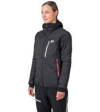 Dámská zateplovací hybridní bunda NAVA HOODY HANNAH anthracite