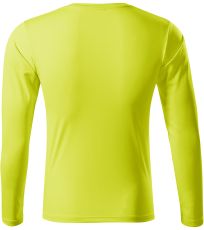 Uni sportovní triko s dlouhým rukávem Pride Malfini neon yellow