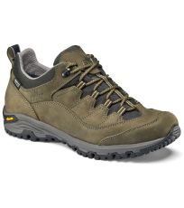 Unisex kožené nízké trekové boty SELLA II MTX NUBUCK Lomer olive