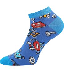Dětské trendy ponožky - 3 páry Dedonik Lonka mix kluk