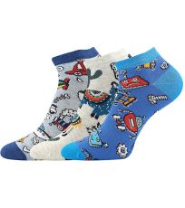 Dětské trendy ponožky - 3 páry Dedonik Lonka