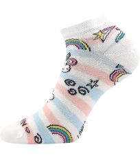 Dětské trendy ponožky - 3 páry Dedonik Lonka mix holka