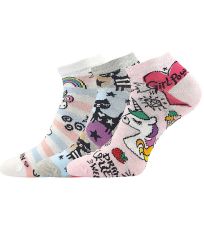 Dětské trendy ponožky - 3 páry Dedonik Lonka