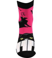 Dámské vzorované ponožky - 3 páry Xantipa 48 Boma kočky