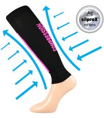 Kompresní návleky Flex - 1 pár Flex VoXX® černá