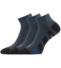 Unisex sportovní ponožky - 3 páry Gastm Voxx tmavě šedá