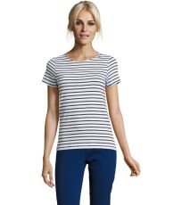 Dámské triko MILES WOMEN SOĽS White / Navy