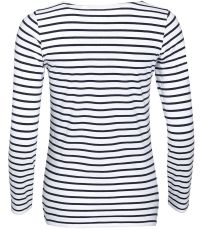 Dámské triko dlouhý rukáv MARINE WOMEN SOĽS White / Navy