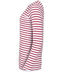 Dámské triko dlouhý rukáv MARINE WOMEN SOĽS White / Red