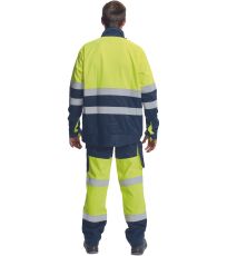 Multinormní bunda HI-VIS STRING PM HV Cerva žlutá/navy