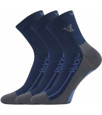 Unisex sportovní ponožky - 3 páry Barefootan Voxx tmavě modrá