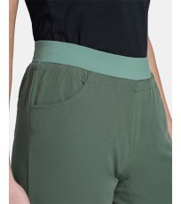 Dámské outdoorové kalhoty MIMI-W KILPI Tmavě zelená