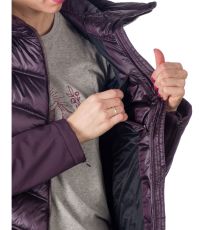 Dámská hybridní zateplená bunda RITA NORTHFINDER dark plum