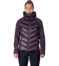 Dámská hybridní zateplená bunda RITA NORTHFINDER dark plum